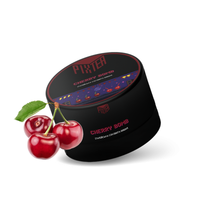 Кальянная чайная смесь Pixtea Cherry bomb (Черри Бомб, 250 г)