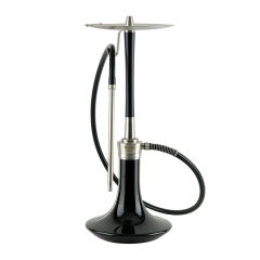 Кальян Oduman Cosmo Black Glass Silver/Black Body (Чорний, повний комплект) Кальян Oduman Cosmo Black Glass Silver/Black Body (Чорний, повний комплект)