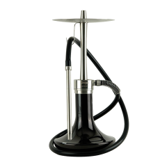 Кальян Oduman Infinity Black Glass Silver Body (Металік, повний комплект) Кальян Oduman Infinity Black Glass Silver Body (Металік, повний комплект)