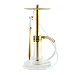 Кальян Oduman Infinity Clear Glass Gold Body (Золотий, повний комплект) Кальян Oduman Infinity Clear Glass Gold Body (Золотий, повний комплект)