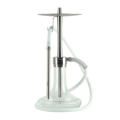 Кальян Oduman Infinity Clear Glass Silver Body (Металік, повний комплект) Кальян Oduman Infinity Clear Glass Silver Body (Металік, повний комплект)