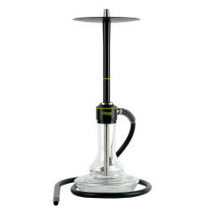 Кальян Oduman Nova Clear Glass Black Body (Чорний, повний комплект) Кальян Oduman Nova Clear Glass Black Body (Чорний, повний комплект)