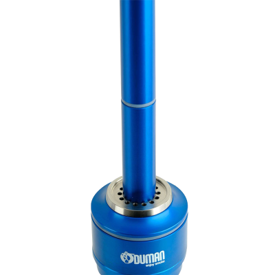 Кальян Oduman Nova Clear Glass Blue Body (Синий, полный комплект)