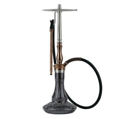 Кальян Oduman Sahra Black Glass Bronze Body (Бронзовий, повний комплект)