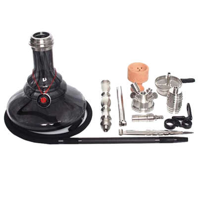 Кальян Amy SS 08 Basiс Black (чорний, повний комплект) Кальян Amy SS 08 Basiс Black (чорний, повний комплект)