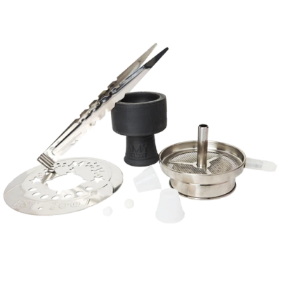 Кальян Amy Deluxe 070.02 Clear (прозрачный, полный комплект)