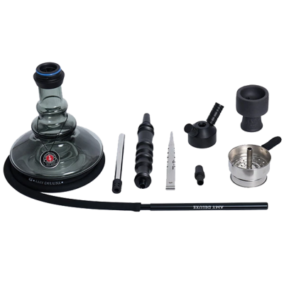 Кальян Amy Deluxe 070.02 Clear (прозрачный, полный комплект)