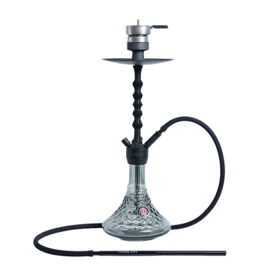 Кальян Amy Deluxe 072.01 PSMBK-BK (чёрный, полный комплект)