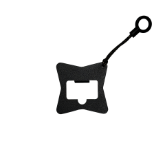 Відкривачка-брелок для флаконів рідини Vape (чорний)