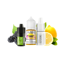 Набір для самозамішування Elfliq Blackberry Lemon (Чорниця Лимон, 50 мг, 30 мл) Набір для самозамішування Elfliq Blackberry Lemon (Чорниця Лимон, 50 мг, 30 мл)