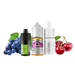 Набір для самозамішування Elfliq Grape Cherry (Вишня Вишня, 50 мг, 30 мл) Набір для самозамішування Elfliq Grape Cherry (Вишня Вишня, 50 мг, 30 мл)