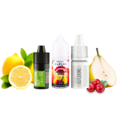 Набір для самозамішування Elfliq Pear Cranberry Lemon (Журавлина Лимон Яблуко, 50 мг, 30 мл) Набір для самозамішування Elfliq Pear Cranberry Lemon (Журавлина Лимон Яблуко, 50 мг, 30 мл)