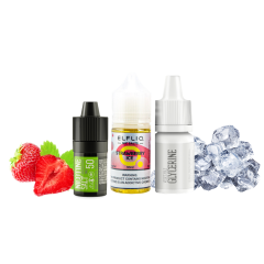 Набір для самозамішування Elfliq Strawberry ice (Полуниця Лід, 50 мг, 30 мл) Набір для самозамішування Elfliq Strawberry ice (Полуниця Лід, 50 мг, 30 мл)