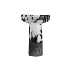 Глиняна чаша Tiaga Drops Black White (Чорно-білий)