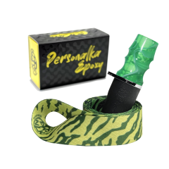 Персональний мундштук Personalka Epoxy Sakura (Зелений)