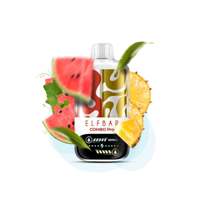 Elf Bar Combo Pro 30000 Sour Watermelon & Pineapple (Кислый Арбуз и Ананас) Одноразовый POD