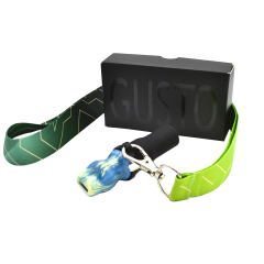 Персональний мундштук із кераміки Gusto Blue Sky (Блакитний)