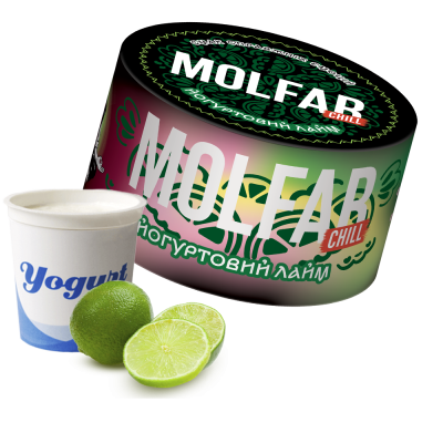 Тютюн Molfar Chill Line Йогуртовий Лайм (200 г)