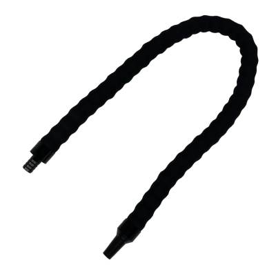 Геймерский гнущийся шланг для кальяна Black (Чёрный)