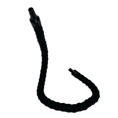 Геймерский гнущийся шланг для кальяна Black (Чёрный)