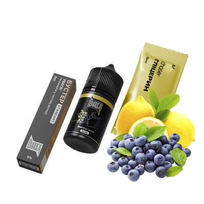 Набор для самозамеса Chaser Black Blueberry Lemon Ultra (Черника Лимон, 50 мг, 30 мл)