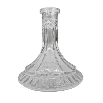 Колба для кальяна Craft Crystal v2.0 (Размер L, Прозрачная, толстостенная)