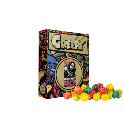Тютюн Creepy Ghostface (Фруктово-карамельний попкорн, 100 г)