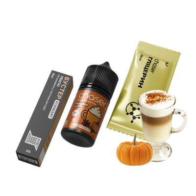 Набор для самозамеса Chaser LTD Christmas Pumpkin Spice Latte (Тыквенный латте с пряностями, 50 мг, 30 мл)
