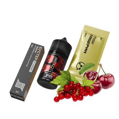 Набор для самозамеса Chaser Lux Currant Cherry Limited (Смородина Вишня, 50 мг, 30 мл)
