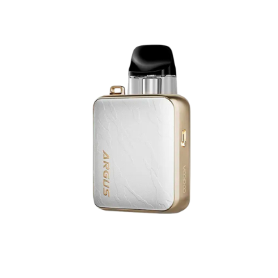 Voopoo Argus P3 1500 Silver Leather (Металлик с белым, с картриджем) Многоразовый POD