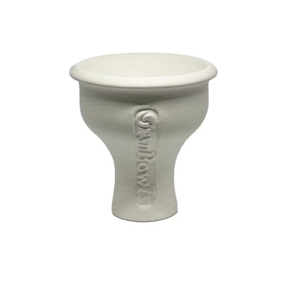 Глиняная чаша GrynBowls Classic White (Белый) Глиняная чаша GrynBowls Classic White (Белый)