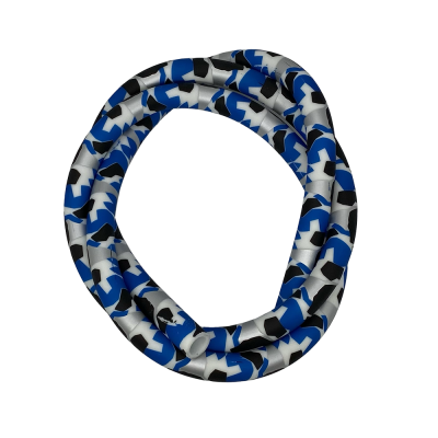 Силіконовий шланг для кальяну AMY Camouflage Blue (синій) Силіконовий шланг для кальяну AMY Camouflage Blue (синій)
