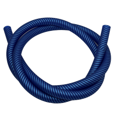 Силіконовий шланг для кальяну Carbon Blue (Синій) Силіконовий шланг для кальяну Carbon Blue (Синій)