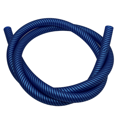 Силиконовый шланг для кальяна Carbon Blue (Синий)