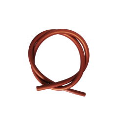 Силіконовий шланг для кальяну Amy Soft Touch Dark Red (Темно-червоний)