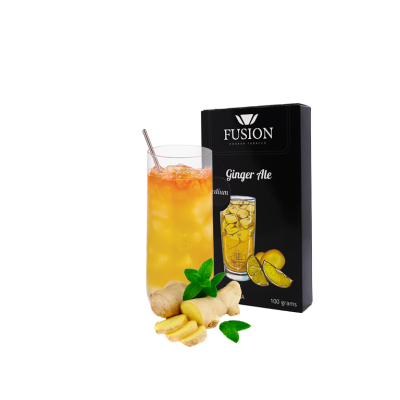 Тютюн Fusion Medium Ginger Ale (Імбірний Ель, 100 г)