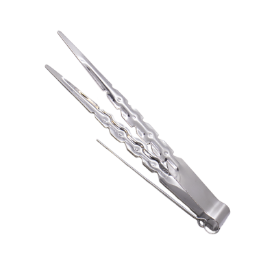 Щипці для кальяну Amy Silver Long (Металевий) Щипці для кальяну Amy Silver Long (Металевий)