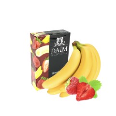 Тютюн DAIM Strawberry Banana (Полуниця Банан, 50 г)