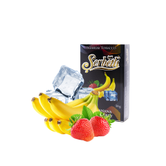 Тютюн Serbetli Ice Banana Strawberry (Кридяна Банан Полуниця, 50 г) Тютюн Serbetli Ice Banana Strawberry (Кридяна Банан Полуниця, 50 г)