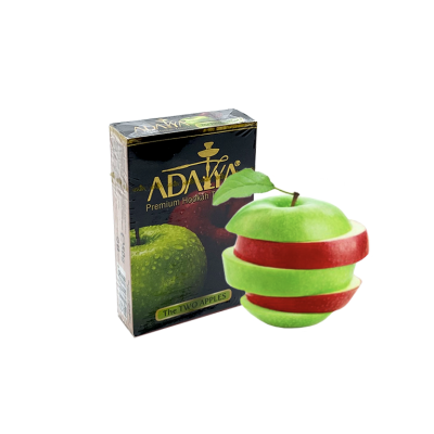 Тютюн Adalya Two Apples (Підвійне Яблуко, 50 г)