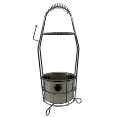 Кошик для вугілля Silver (Металевий) Кошик для вугілля Silver (Металевий)