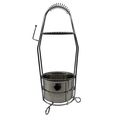 Кошик для вугілля Silver (Металевий)