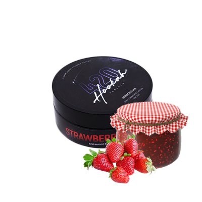 Тютюн 420 Strawberry Jam (Полуничне Варення, 100 г)