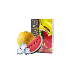 Табак Jibiar Ice double melon (Ледяные Арбуз Дыня, 50 г)