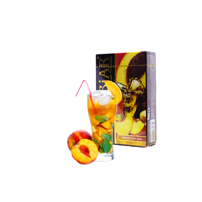 Табак Jibiar Peach ice tea (Персиковый ледяной чай, 50 г)