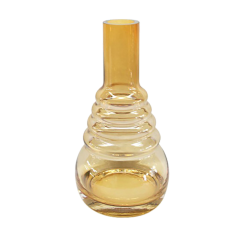 Колба для кальяну Amy Click Yellow Coffee (Кавова прозора) Колба для кальяну Amy Click Yellow Coffee (Кавова прозора)