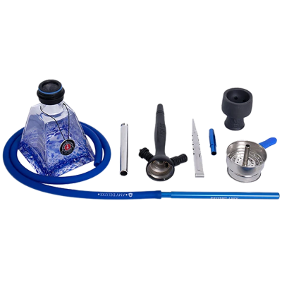 Кальян Amy Deluxe 038 blue (синий, полный комплект) Кальян Amy Deluxe 038 blue (синий, полный комплект)