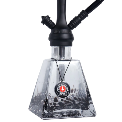 Кальян Amy Deluxe 038 Black (чёрный, полный комплект) Кальян Amy Deluxe 038 Black (чёрный, полный комплект)