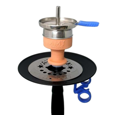 Кальян Amy Deluxe 690 Gray (сірий, повний комплект) Кальян Amy Deluxe 690 Gray (сірий, повний комплект)