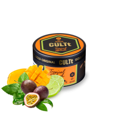 Тютюн CULTt G07 Tropical Splash (Манго Маракуя Лайм М'ята, 100 г) Тютюн CULTt G07 Tropical Splash (Манго Маракуя Лайм М'ята, 100 г)